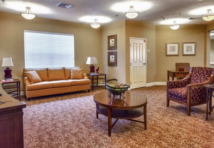 Cozy Living Area at an Assisted Living Facility