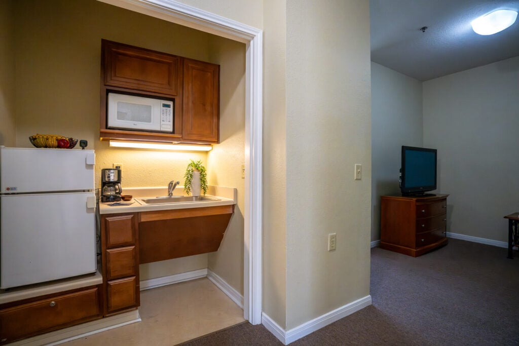 Private Apartment Kitchen in Senior Living in Tomball