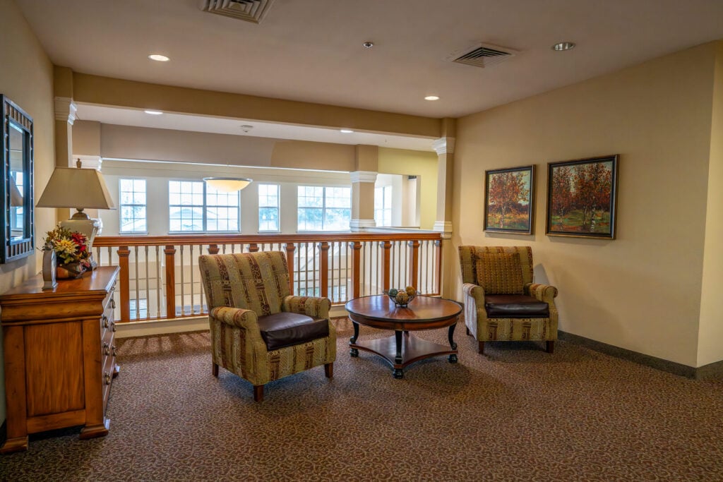 Second Floor Lounge at Memory Care Tomball TX