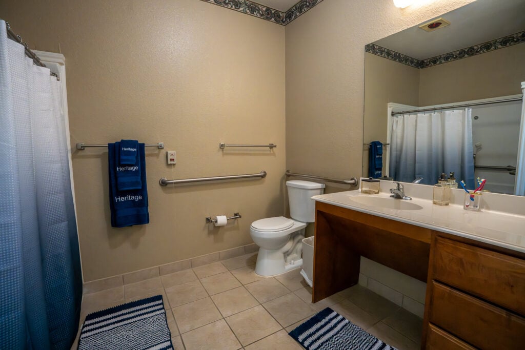 Accessible Bathroom Features at Assisted Living Communities